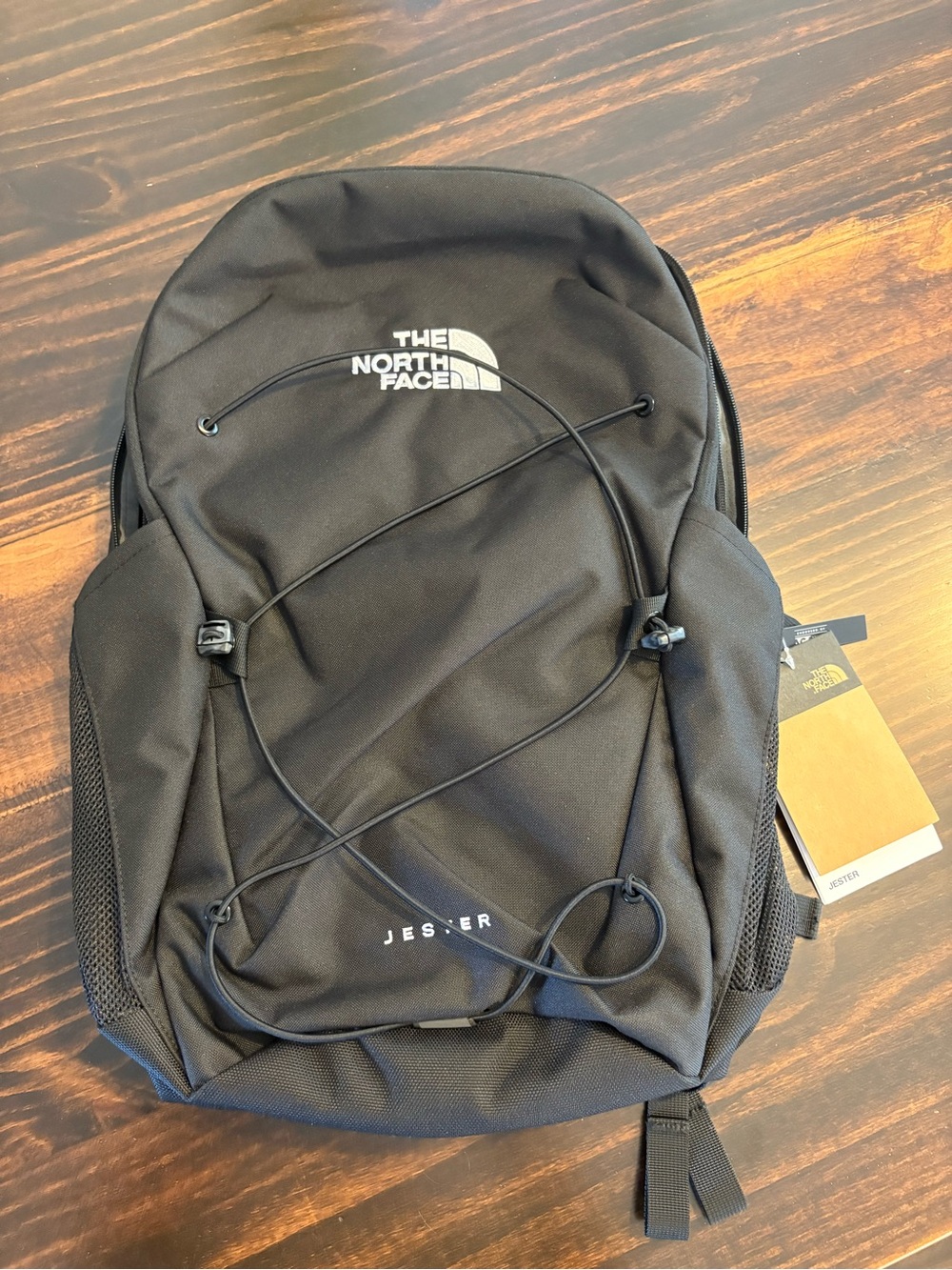 NWT The North Face Jester 28L Backpack Black Laptop FlexVent